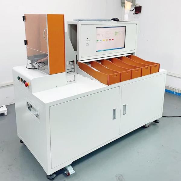 High Speed Automatic Battery Sorting Machine 5 Channel For Cylindrical 32140