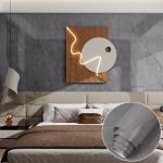 Waterproof 3D Marble Effect Wallpaper Grey 50m Wallpaper That Looks Like Marble