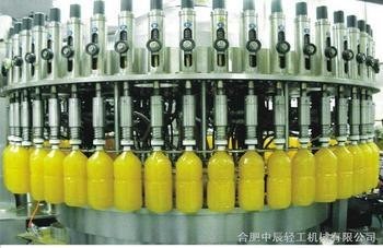 380V 50HZ Three Phase PET Bottle Juice Filling Machine With 40 Pieces Heads
