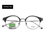 Ultra Light Eyeglass Frames , Half Plastic Eyeglass Frames Round 48 21 145