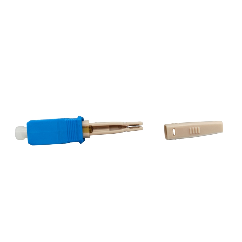FTTH/FTTX Indoor SC APC UPC Assembly 0.3dB Low Field Fiber Optic Equipment Fast Connector