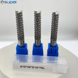 Wholesale SUPAL Carbide Corn End Mill Customized Cutter with Cutting Edge Angle of 35/38/45/55 from china suppliers