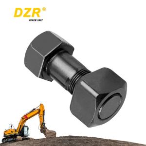 Wholesale 40Cr 12.9 Grade Excavator and Bulldozer Track Shoe Bolt Nut with Smooth Finish from china suppliers