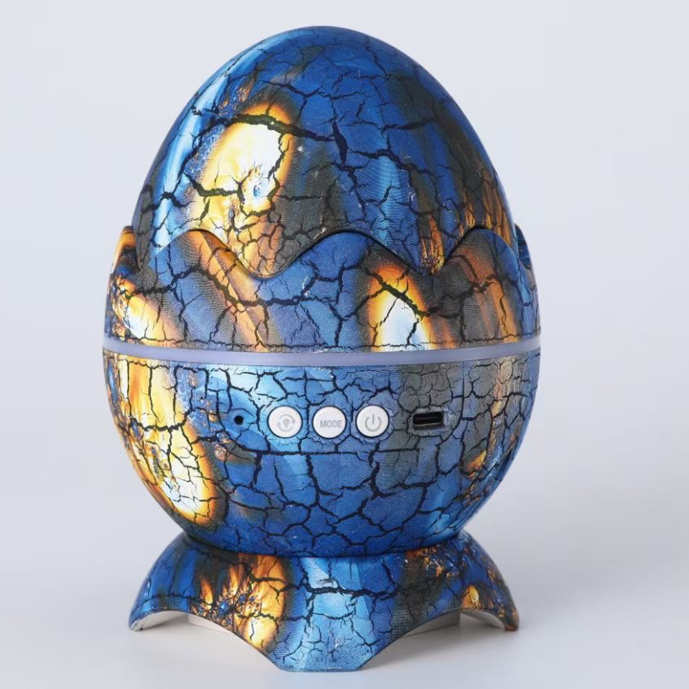 Star Projector Dinosaur Egg Galaxy Projector for Bedroom Remote Control White Noise Speaker 14 Colors LED Night Light Fo