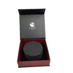 Custom Logo Luxury Black Gift Box with Magnetic Closure Made from Recycled