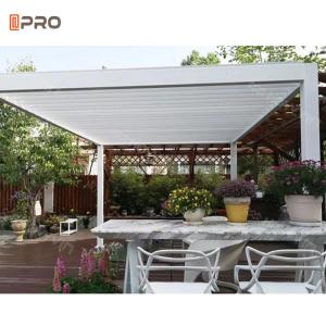 Wholesale 6063 Aluminium Gazebo Pergola Outdoor Restaurant With Retractable Canopy from china suppliers