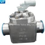3/4" Top Entry Ball Valve Butt Welded Thread Socket Welded Nylon Seated