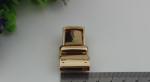 Fashion bag make accessories light gold metal press locks for handbags