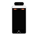 Biometric High Accuracy Face Recognition Terminal Aluminum Alloy With Temperatur