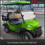 LED Lighting Multipurpose 4 Seater Electric Powered Golf Cart 80km Travelling