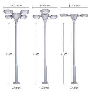 Wholesale 20w 30w 40w High Pole Led Solar Lights Outdoor Waterproof With Polycrystalline Solar Panel from china suppliers