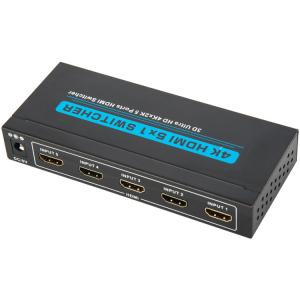 Wholesale 4K X 2K 340Mhz 10.2Gbps 5 Port HDMI Switch from china suppliers
