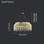 Modern oval crystal chandelier Crystal Light Kitchen Fixture Led Modern Home