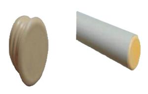 Wholesale OEM / ODM Flexible ABS Plastic Pipe Joints Top Cap Wear Resistance from china suppliers