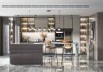 Wood Cabinets Kitchen Furniture Modern Cupboard Custom Cabinetry Manufacturing