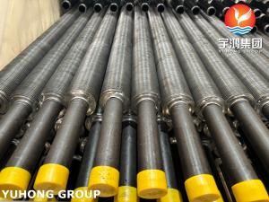 Wholesale L Type Wound Fin Tube ASTM A179 Carbon Steel Tube Fin Material Al1060 For HVAC from china suppliers