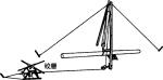 Aluminum alloy tubular gin pole
