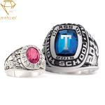 Stainless Steel High School Womens Class Rings
