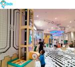 Interactive Ball Wall Kids Activity Wall Games Wall-Mounted Ball Maze Indoor