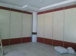 Foldable Floor to Ceiling Acoustic Room Dividers / Sliding Partition Wall Panels