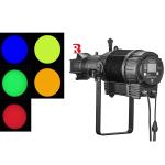 200w RGBW Silent Fixed Focus Fan-Less IP65 LED Spot Studio Stage Light