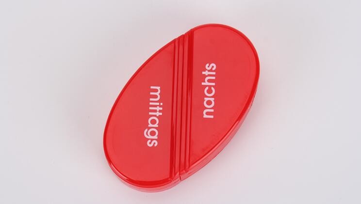 Weekly unique design spring push button medicine box, Monthly plastic medicine storage box for 31 day, case, box, contai