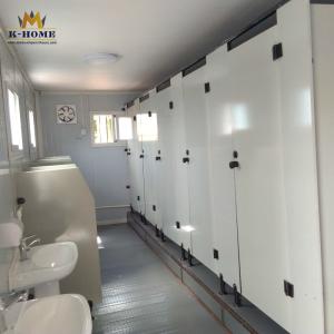 Wholesale Prefabricated Public Movable Toilet Cabin Washroom Easy Assemble from china suppliers