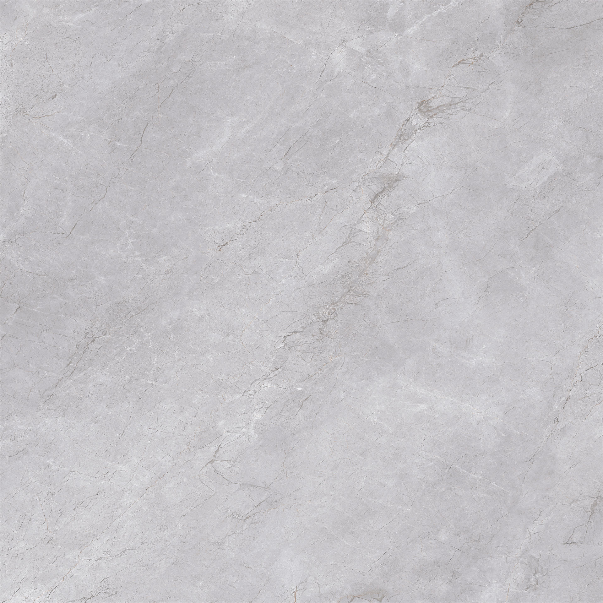Gray Marble Polished Sintered Stone Slabs 1200x1200mm Acid-resistance For Bedroom