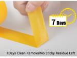China Supplier Yellow Rice Paper Automotive Acrylic Adhesive Painter Washi
