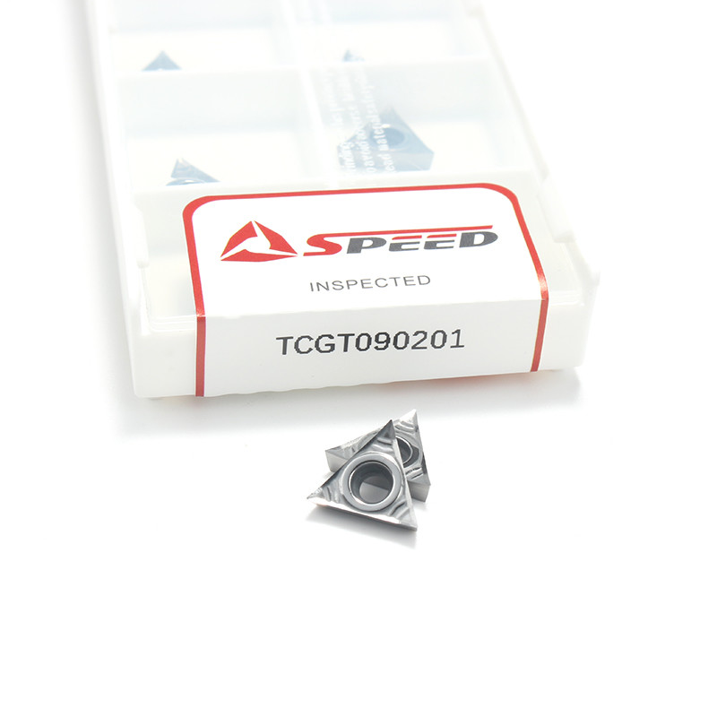 Aluminum Workingpiece CNC Carbide Insert TCGT1604/0902/1102 Triangle Cutting Tool