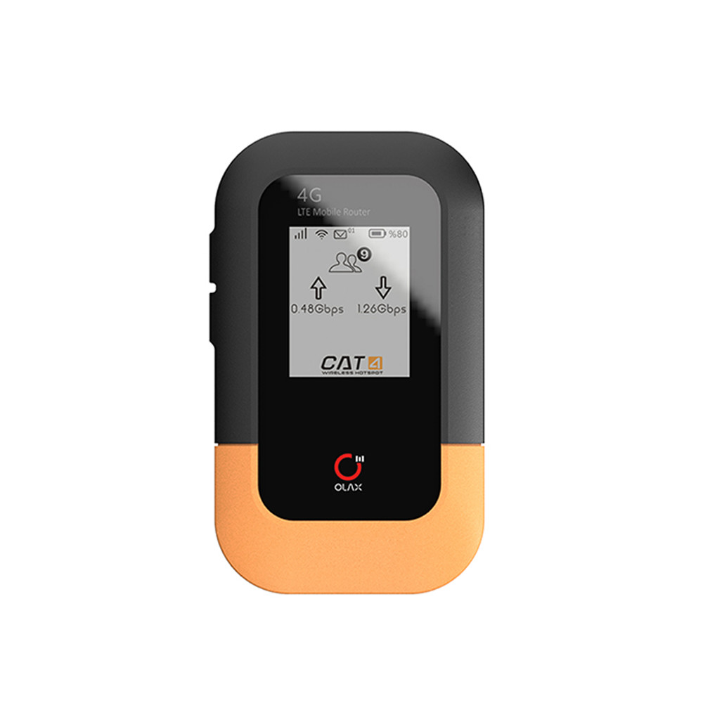 4G WIFI6 Mobile Broadband Bypass Modem Battery Powered Pocket Portable Mbile Wifi Hotspot eSim vSim 4G LTE Router