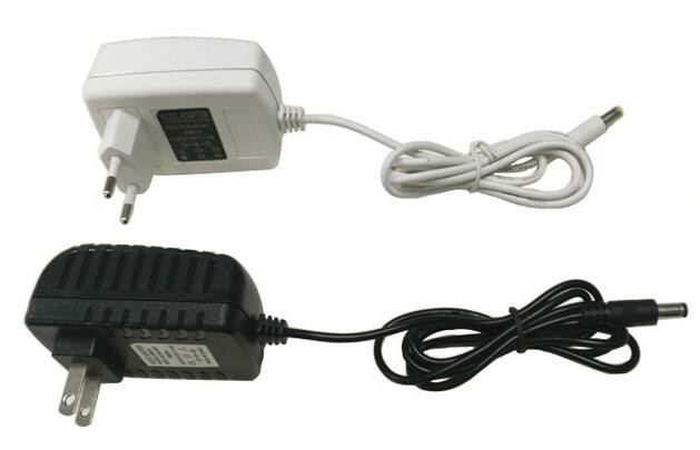 12v 24v 1a 2a AC DC power adapter supply for LED strip lights CCTV cameras with CE UL SAA FCC CB marked