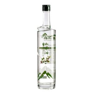 Wholesale 250ml 500ml 750ml 1000ml Square Dark Green Glass Olive Oil Bottle with Hot Stamping from china suppliers