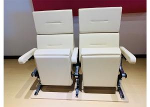 Wholesale Polyurethane Foam School Padded Church Chairs With Aluminum Stand from china suppliers