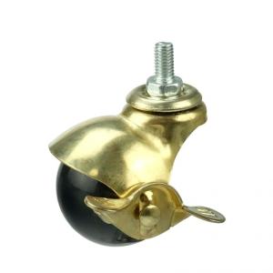 Wholesale 2 inch brass vintage casters for furniture from china suppliers