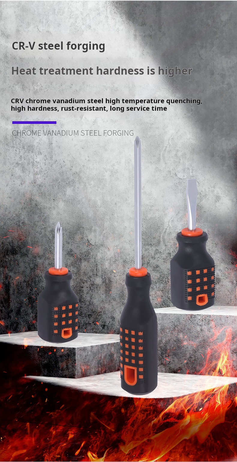 High Frequency Heat Treatment 11PCS Magnetic Screwdriver Set Insulation