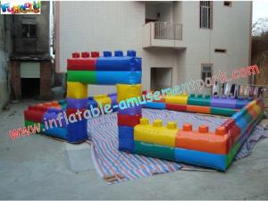 Wholesale Commercial grade 0.55mm PVC tarpaulin Inflatable Soccer Fields Inflatable Sports Games from china suppliers