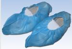 Sky Blue Waterproof Disposable Shoe Protectors for Laboratory