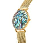 1.4 Inch Quartz Ladies Wrist Watch Minimalist Sea Shell Dial Oem