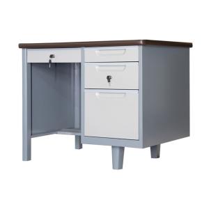 Wholesale OEM Office Computer Desk Table Steel Reception Desk Cyber Cam Lock from china suppliers