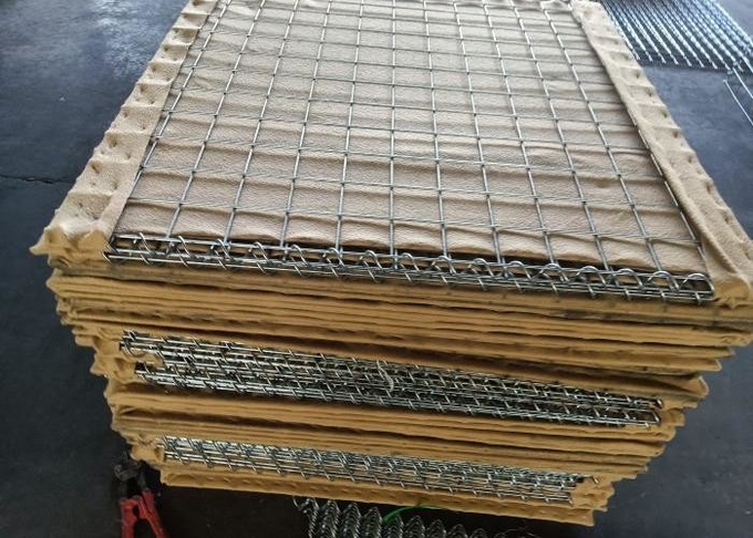 Heavy Duty itary Sand Barriers With Customizable Mesh Wire and Hot Dipped Galvanized Surface