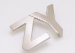 35MM Custom Letter Style Lightweight Stainless Steel Smooth Metal Belt Buckles