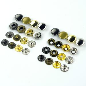 Wholesale Snap Press Studs Heavy Duty Hardness Metal Button Snaps Gold ODM from china suppliers