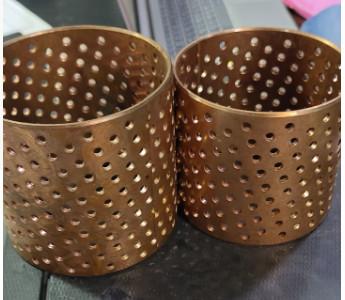 FB092 straight column Rolled Copper Sliding Sleeve bushing bronze-Wrapped