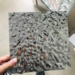 Wholesale Embossed Textured Stainless Steel Water Ripple Sheet For Ceiling Decorative from china suppliers