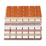 Wooden Acoustic Panels Fireproof Ceramic Aluminum Perforated Solid Wood Multi