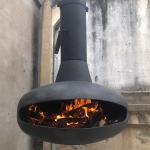 Camping Wood Burning Stove Smokeless Firepit Carbon Steel