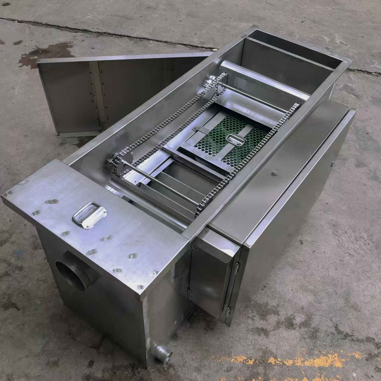 Rectangle Shaped Sink Container For 1.5-30 Grease Trap And Oil-Water Separator At Reasonable Cost