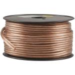 Transparent Jacket Shielded Speaker Cable Heavy Duty 350 Strands OFC Conductor