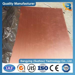 Wholesale 99.96% C11000 Cu-ETP M1 Grade Pure Copper Sheet/Plates Customization for Copper Plate from china suppliers